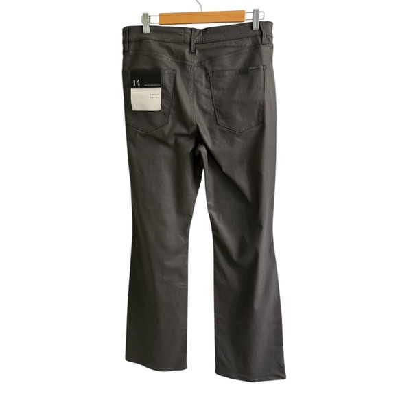 WHBM High-Rise Coated Slim Boot Jeans size 14 R NWT - Picture 6 of 11